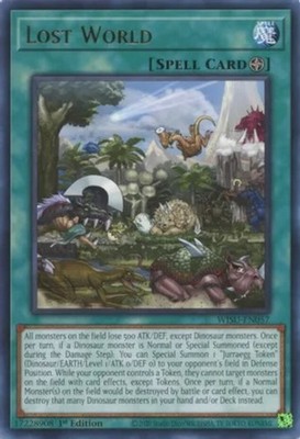 Lost World - WISU-EN057 - Rare - 1st Edition - Lightly Played - Wild Survivors