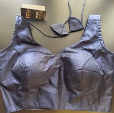 Saree Blouse Readymade Designer Sari Choli Indian Party Wear Bollywood Dress top
