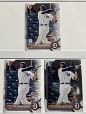 2022 Bowman 1st Edition - Spencer Torkelson #BPPF-6 (RC) + Chrome & Paper Base