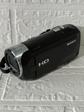 Sony Handycam HDR-CX240 Black HD Camcorder 1080p 9.2MP 54x Zoom Lens w Battery
