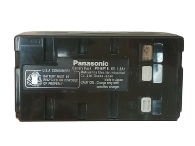 Panasonic PV-L657D Palmcorder Video Camera,Battery PV-BP18+Battery