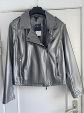 Neu: Kunstlederjacke von Ulla Popken Gr. 42/44 (fällt wie Gr. 48 aus)