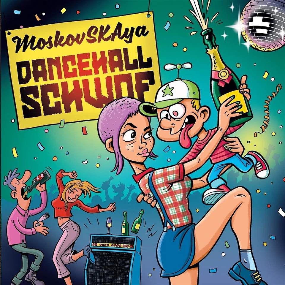 Moskovskaya - Dancehall Schwof Solid Turquoise Vinyl (2026 - EU - Original) - Bild 1 von 1