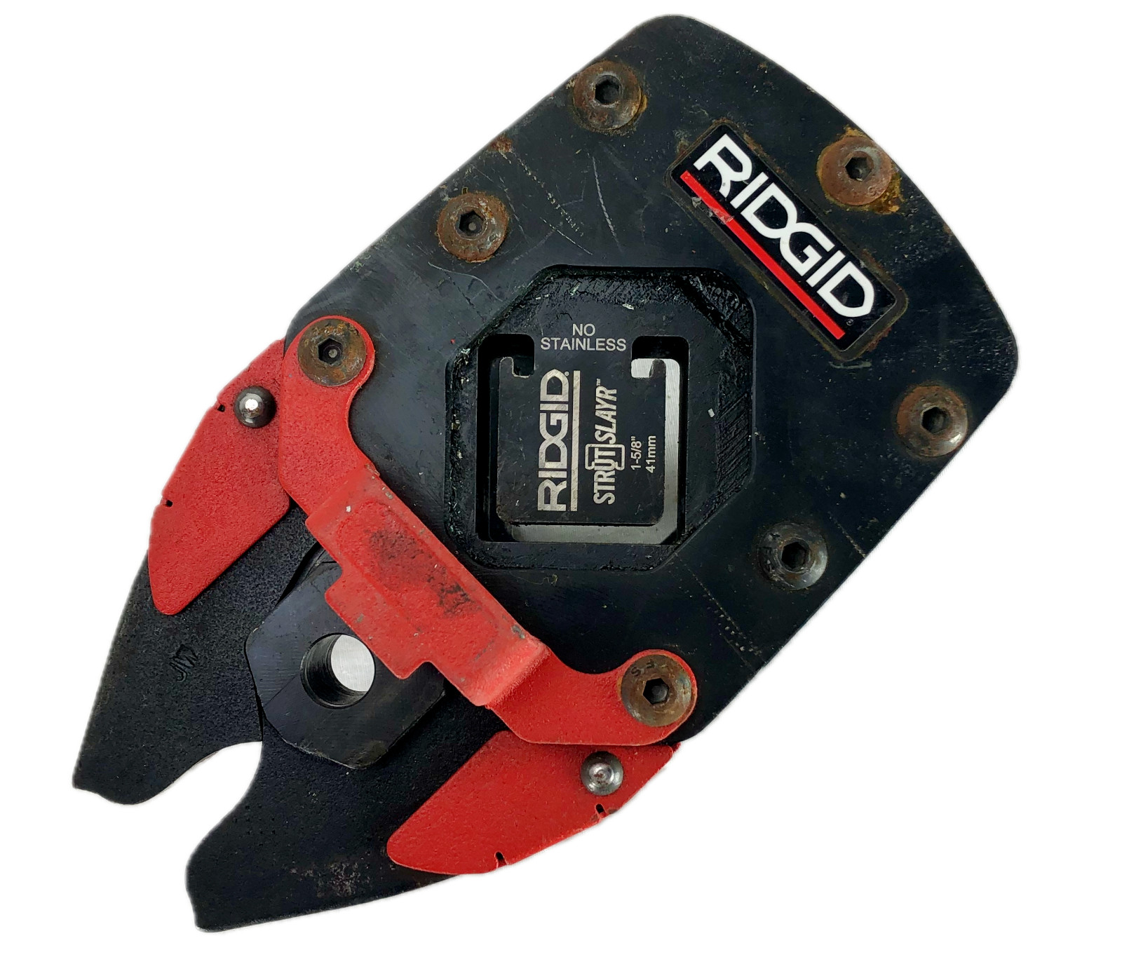 RIDGID STRUTSLAYR Shear Head W/ 1-5/8” Die for 32kN Press Tool RP330-340-350