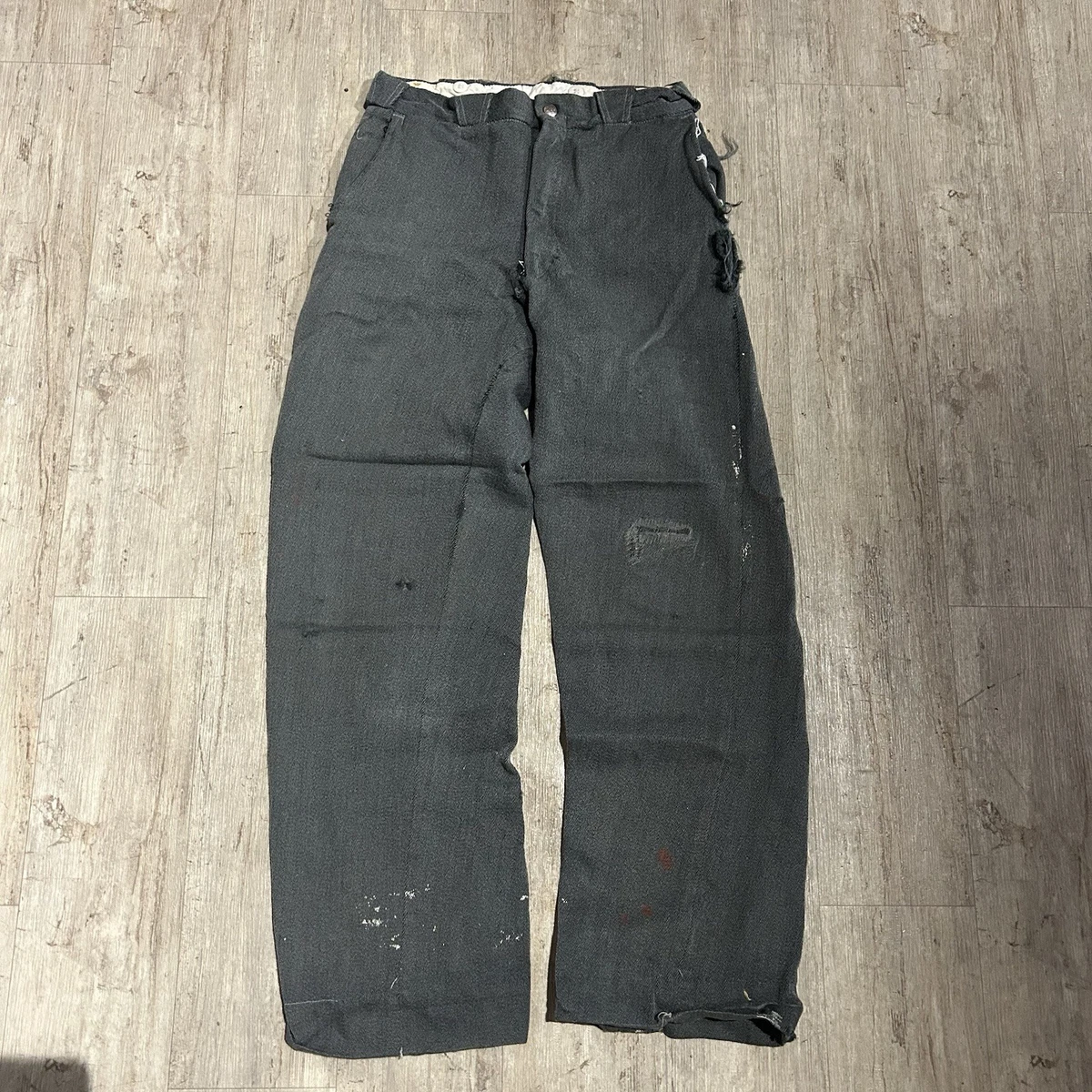 Gabardine Vintage Pants for Men | eBay