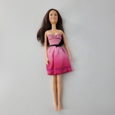 Fashionista Style Barbie doll dressed in pink and black