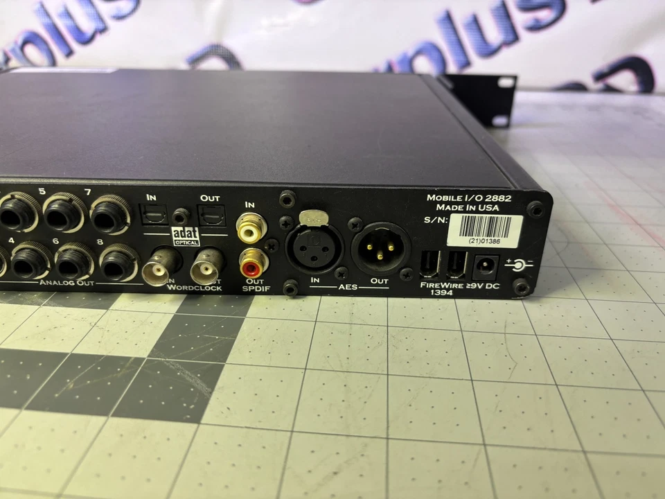 Metric Halo Mobile I/O 2882 FireWire interface 18 inputs 20 Channels I/O - Image 2 of 4