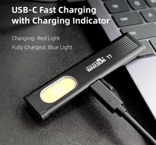 Warsun t7 flashlight Aluminum EDC pocket flashlight