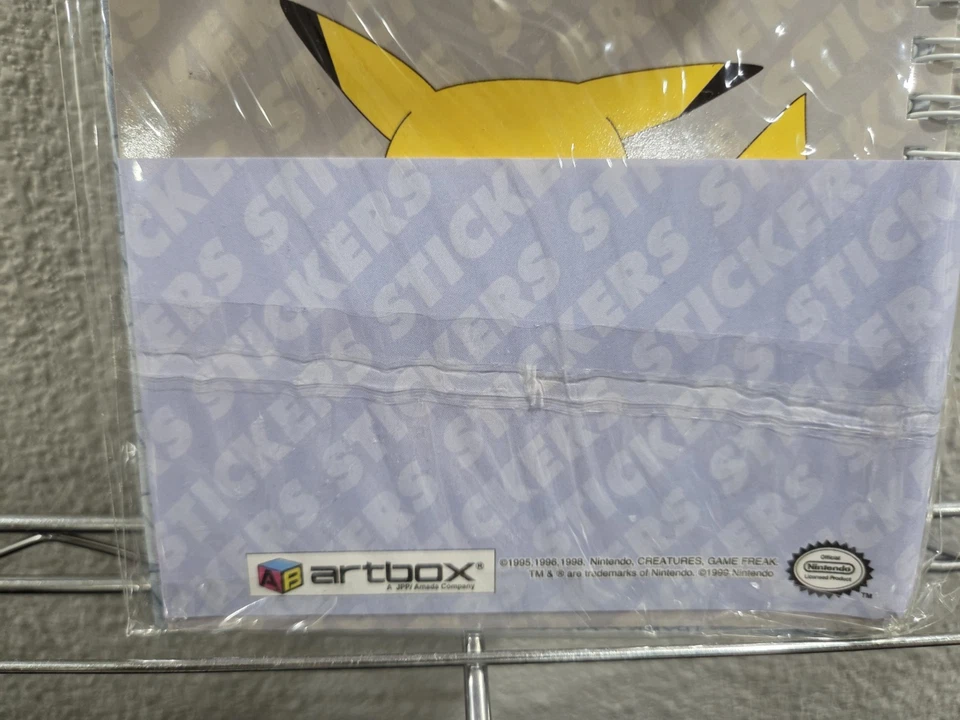 Álbum súper colección pegatinas Pokémon serie 1 1999 Raichu sellado de fábrica  Foto 2 de 4