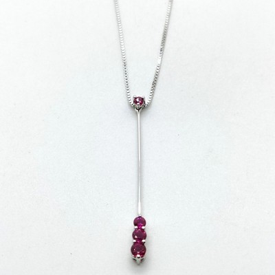 Damiani Necklace Ruby White Gold 4522603