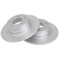 2 Bremsscheiben Voll Ø 296 Mm 10,5 Mm A.B.S. FüR U.A. BMW 1Er