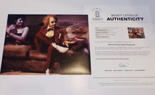 Beetlejuice MICHAEL KEATON signed 8x10 Photo BAS BECKETT LOA COA Autograph Auto