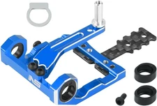 Nexxspeed 98-102Mm Square Motor Mount (Blue) - Kyosho Mini-Z MR03