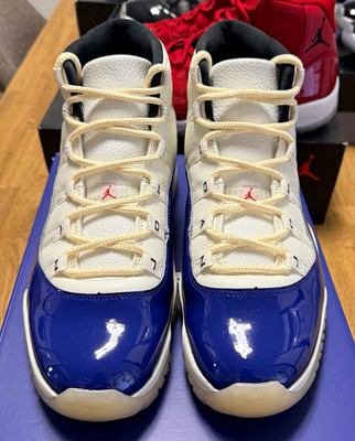 Jordan Air Jordan 11 Retro RA Leder Blau/Weiß/Rot EUR 46 IH0296 400