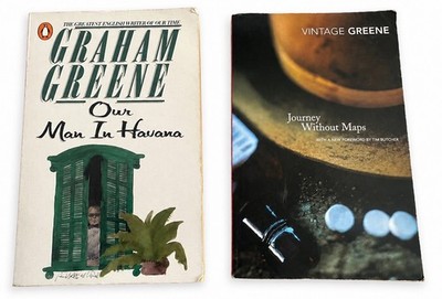 Graham Greene Book Bundle Our Man In Havana Journey Without Maps