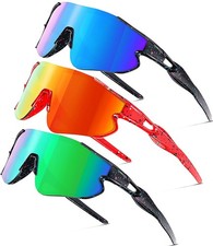 Baseball Sunglasses for Boys Girls Youth Softball Cycling Sports Sunglasses U...