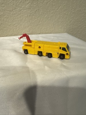 G1 Micromaster : Constructor Squad Stone Cruncher, Excavator lot  Missing Crane