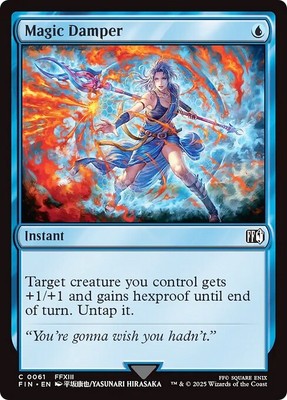MAGIC DAMPER x4 mtg NM-M Final Fantasy 4 Common