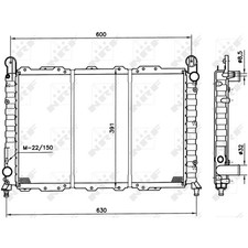 Radiateur Alfa Romeo ALFA 145