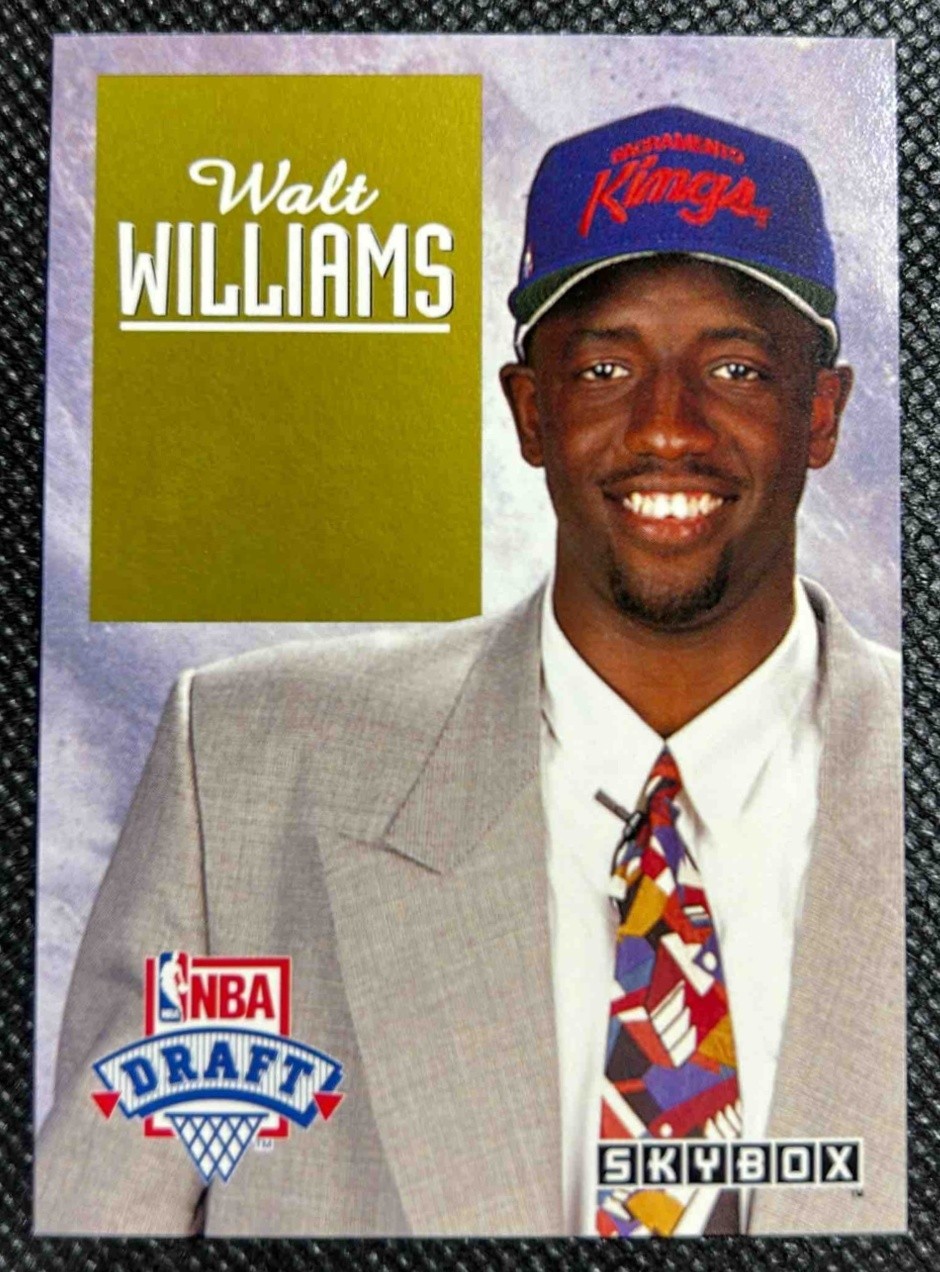 1992-93 Skybox Walt Williams #DP7 Draft Picks RC Kings