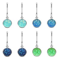 8-Teilig ReißVerschlussanhäNger FüR Zipper Pulls, Ersatz (GrüN Blau Serie)