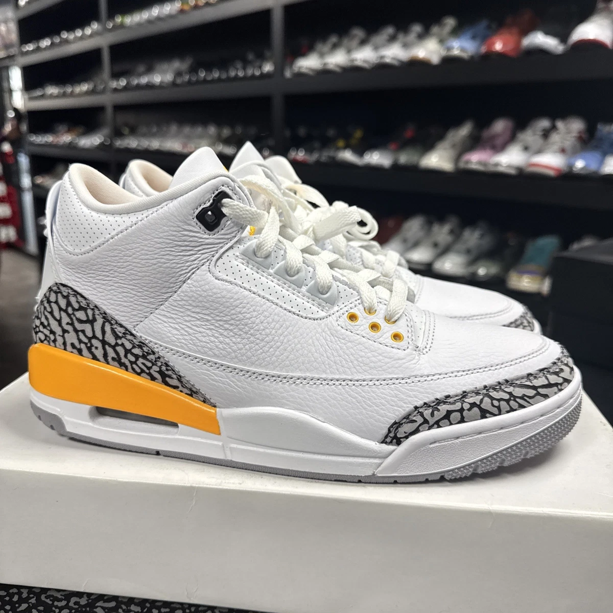 Jordan 3 Retro Laser Orange W for sale | eBay