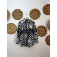 Vintage Wrangler Button Up Shirt Mens