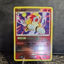 Pokemon ENTEI 4/132 REVERSE HOLO RARE | LP Played | Secret Wonders | 2007 on eBay