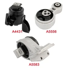 For Ford Fusion 2010-2012 3x Engine & Transmission Mount&Torque Strut Mount