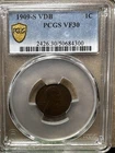 1909-S VDB PCGS VF-30 LINCOLN CENT...SUPER NICE COIN