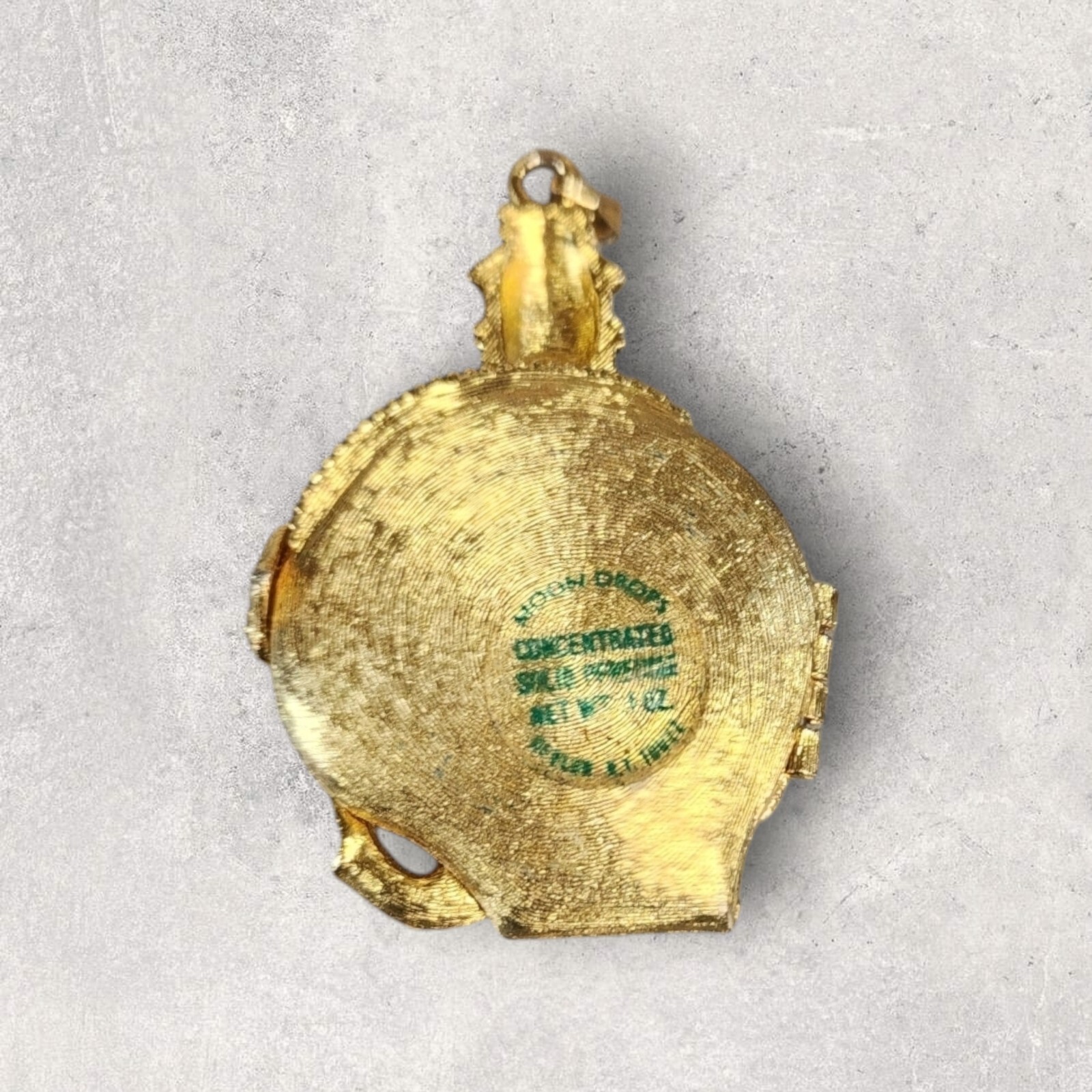 Moon Drops Elephant Solid Perfume Compact Locket … - image 2