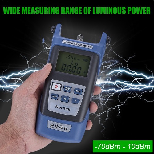 High Optical Power Meter Network Cable Fiber Optical Tester Locator - Photo 5/12
