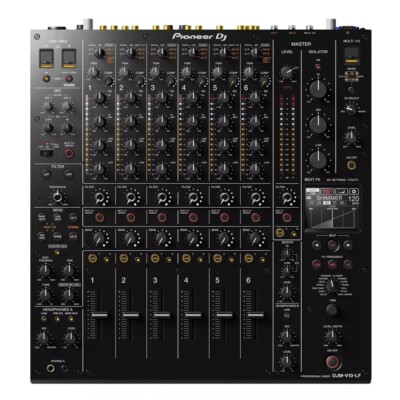 PIONEER DJM-V10 Professional 6-Channel DJ Mixer with 4'' Touchscreen