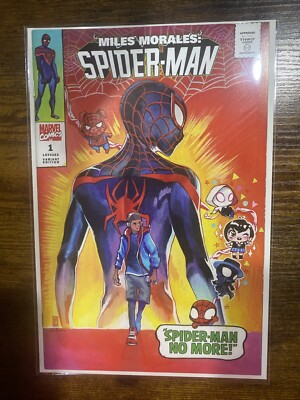 MILES MORALES SPIDER-MAN #1 * NM+ * RIAN GONZALEZ TRADE VARIANT ASM 50 HOMAGE  