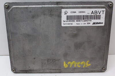 13-16 Chevrolet Malibu 12653998 Computer Brain Engine Control ECU ECM EBX Module