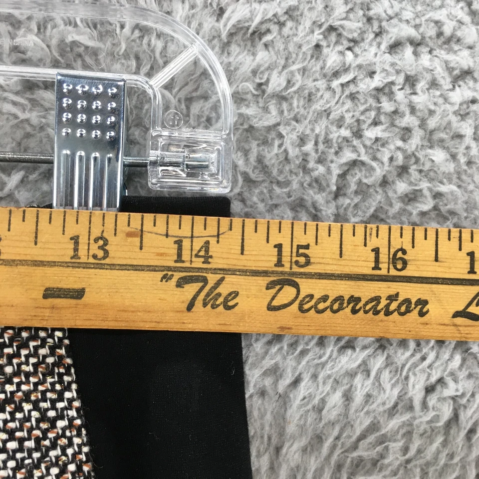 Saia lápis White House Black Market feminina 4 marrom tweed negócios casual - Imagem 2 de 4