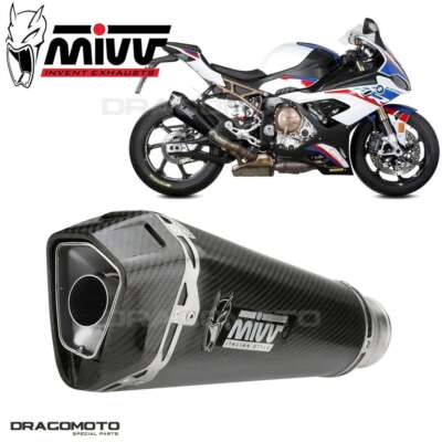Exhaust BMW S 1000 RR 2019 2020 MIVV Delta Race Carbon