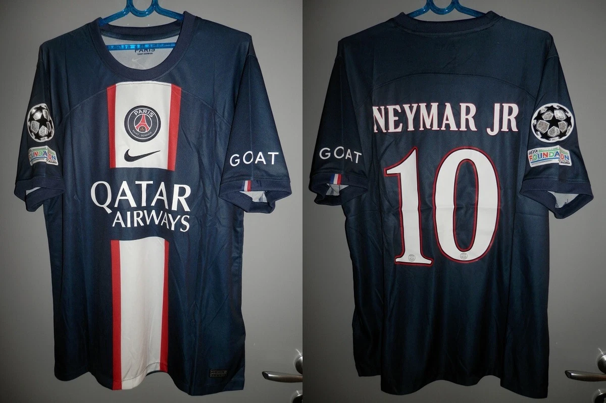 SHIRT PSG 2022-2023 NEYMAR JR #10 BRAZIL JERSEY BRASIL CAMISETA MAILLOT