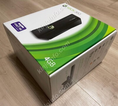 Microsoft Xbox 360 250gb Boxed Console Controller set Japan Exc