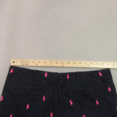 Ralph Lauren Shorts Womens 12 Lightweight Outdoors Pockets Lightweight Chino - Picture 5 of 9