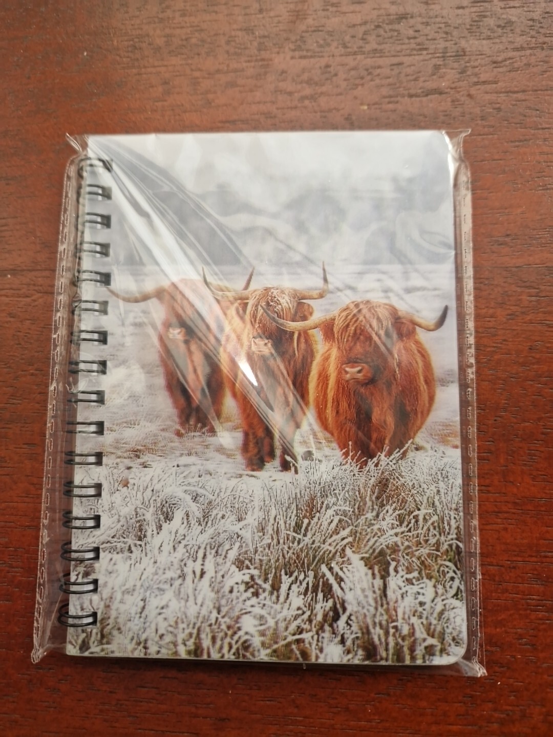 Highland Cow notebook Highland Cows Highland Coo Notebooks A6 Notepad Coos Farm