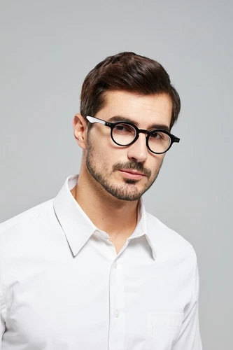 Vintage runde Lesebrille Federscharniere Lesebrille Damen Herren 1,5 2,0 2,5 3,0 - Bild 3 von 16