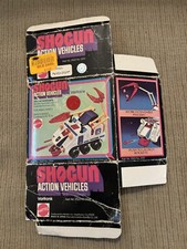 Shogun Action Vehicles Varitank Box Only Mattel 1978