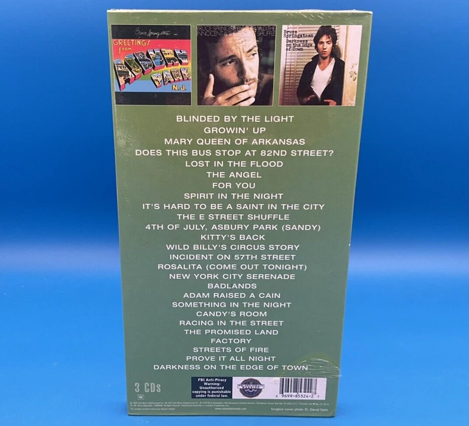 BRUCE SPRINGSTEEN The Collection 3 CD Set Long Box 2004 NEW SEALED Free Shipping - Image 3 of 4