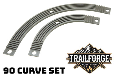 Trailforge 1/18 Scale RC Crawler Course Add-On Modules: 90 Deg Turn Curve Bridge