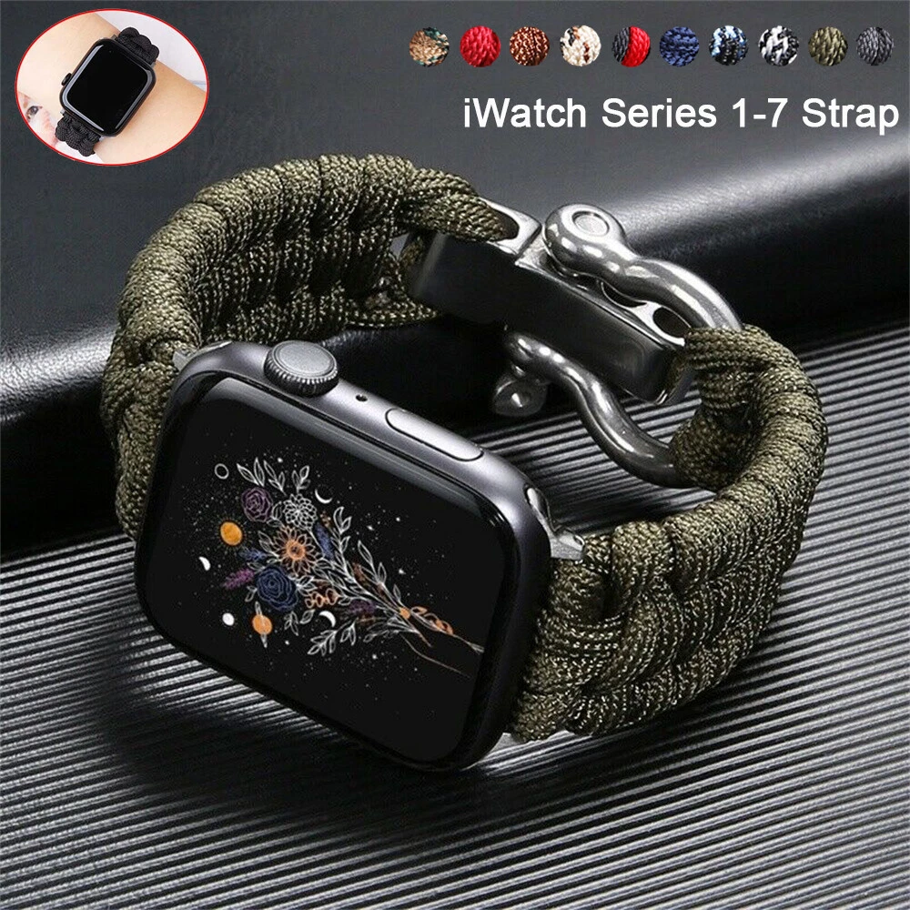 Apple watch 4 nylon band sales