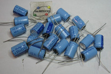 220uF 25V 85C Electrolytic Capacitor Rubycon Radial - NOS QTY 20