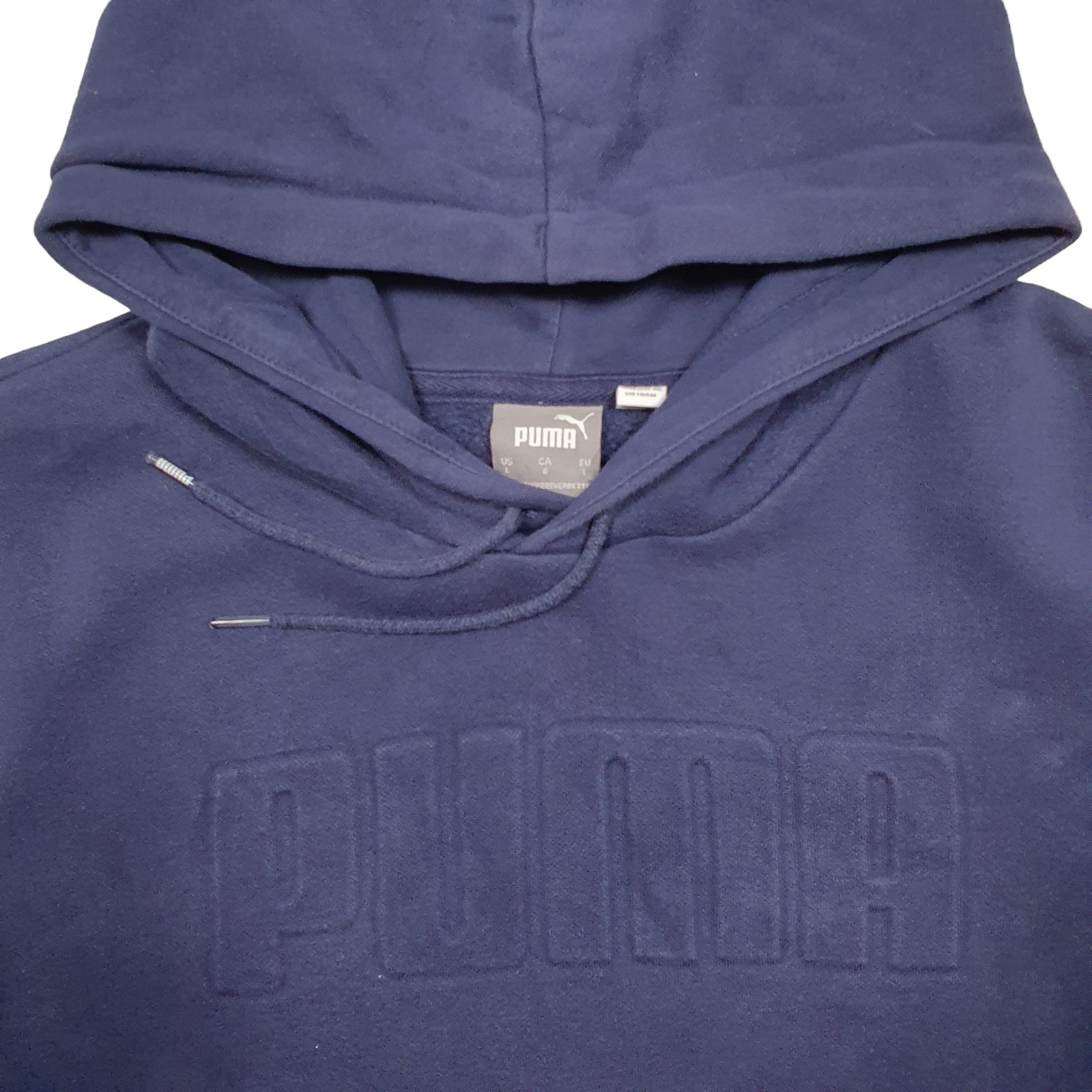 PUMA Hoodie Cotton Jumper Sweatshirt Mens L image 2