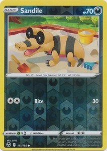 Sandile Pokemon Card | eBay