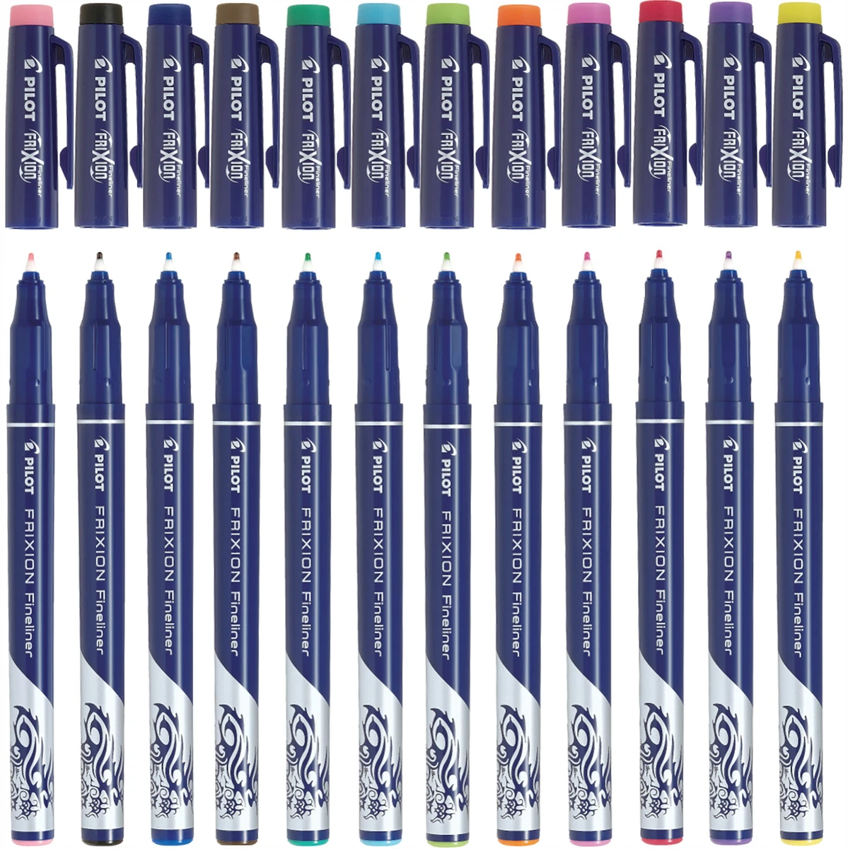 FriXion Fineliner - Fine Point - 12 Color Set – Yoseka Stationery